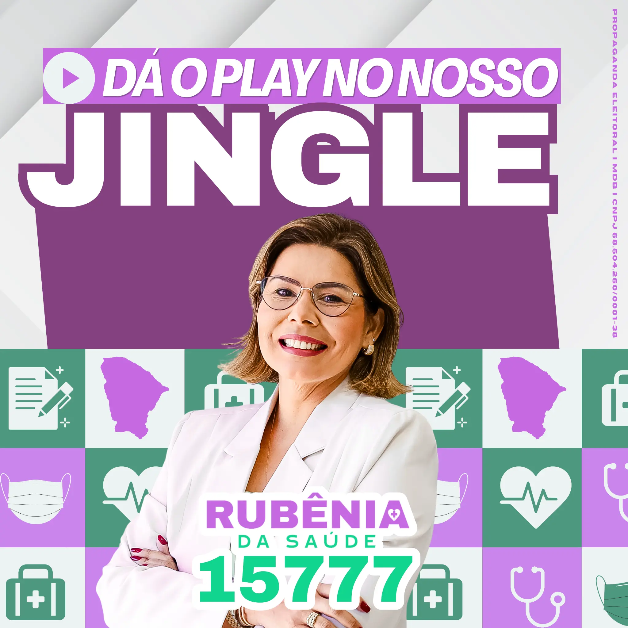 Capa do jingle oficial Rubênia da Saúde 15777