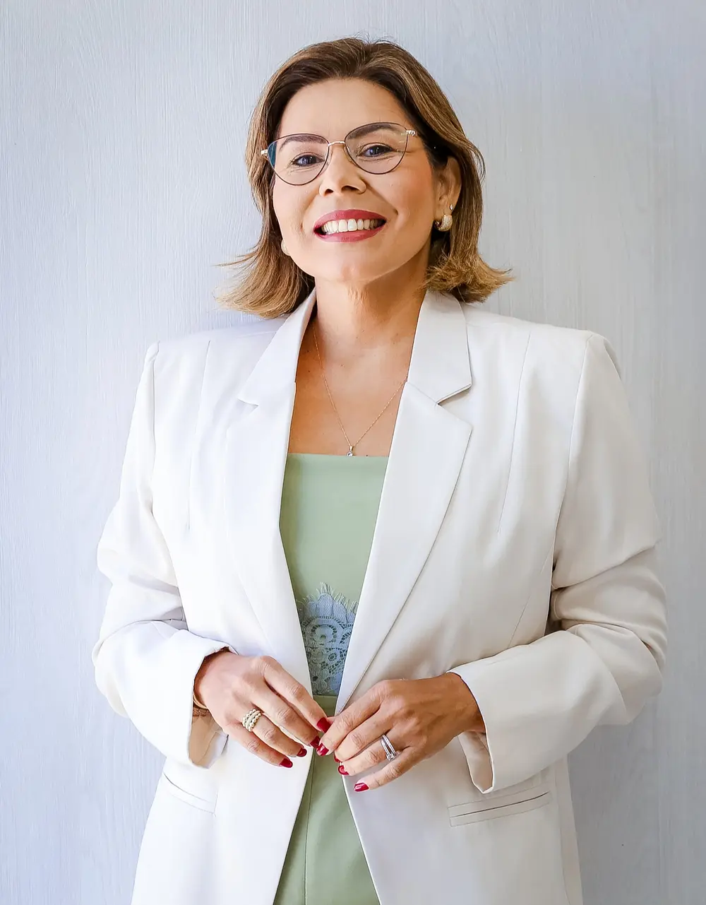 Rubênia Lauriza sorrindo